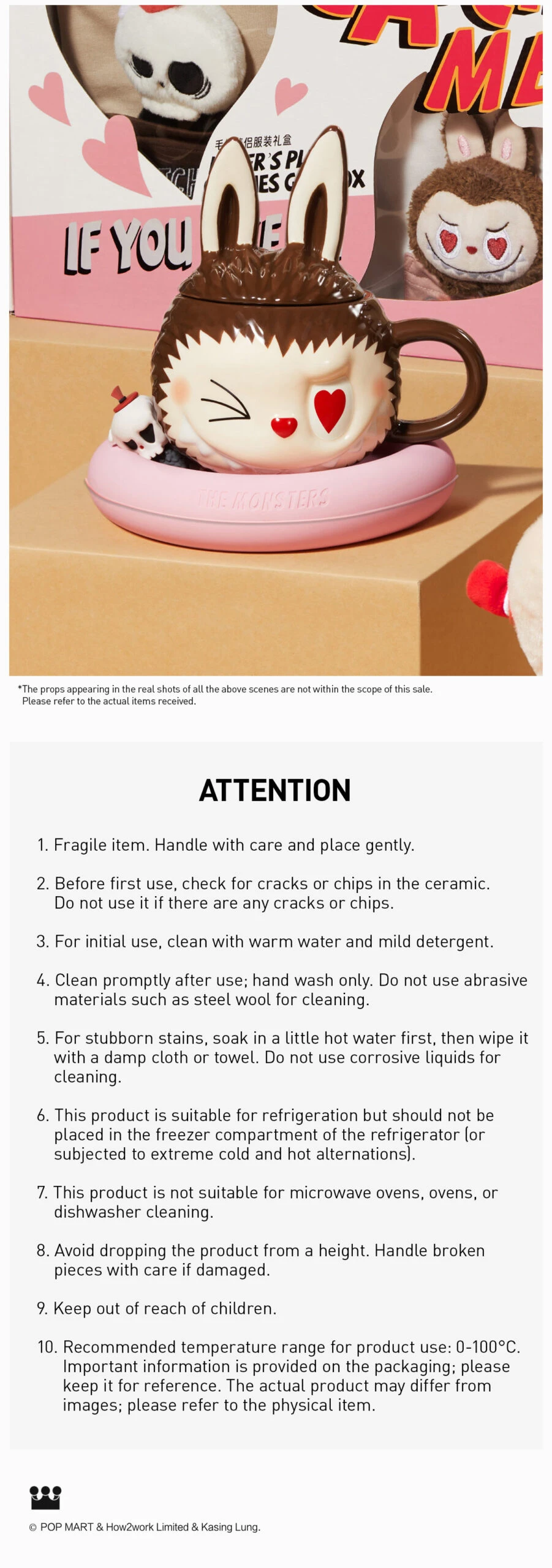 THE MONSTERS Catch Me If You Like Me Series-Ceramic Cup - Image 7