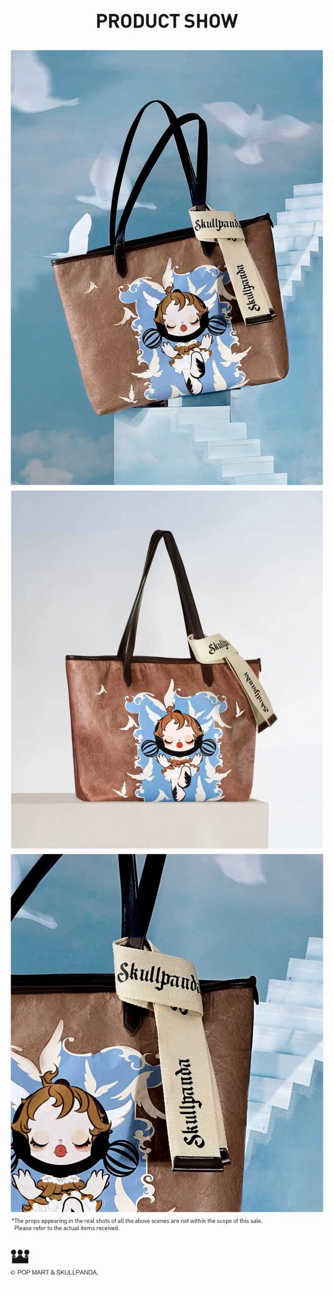 SKULLPANDA Image Of Reality Series-Tyvek Paper Bag - Image 6