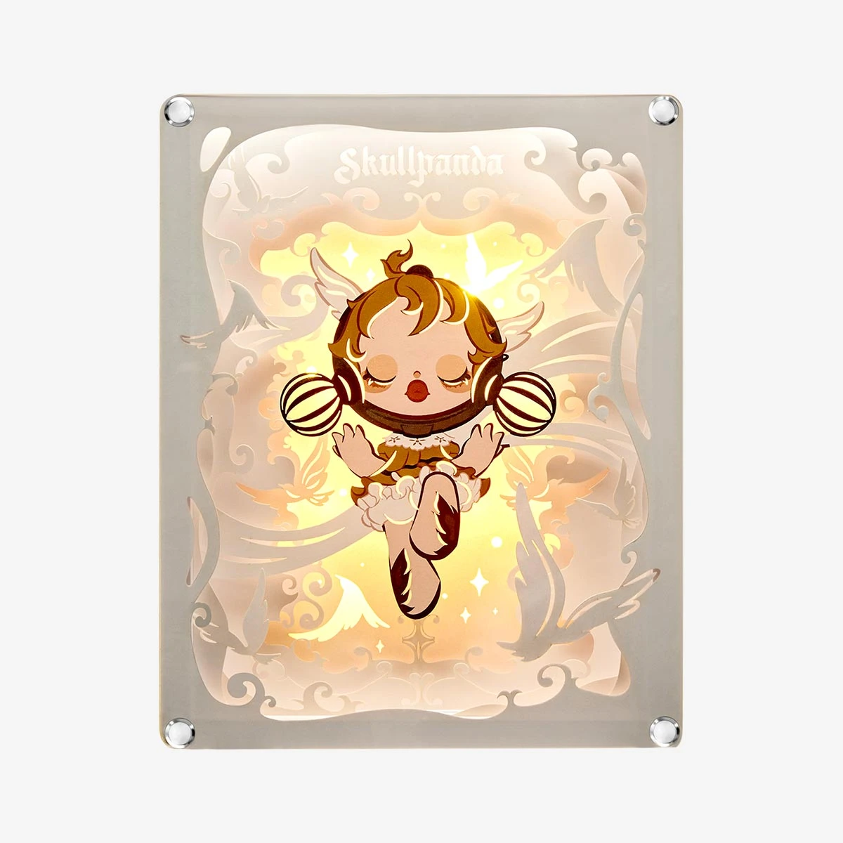 SKULLPANDA Image Of Reality Series-Papercraft Lamp (Plain Ver.)