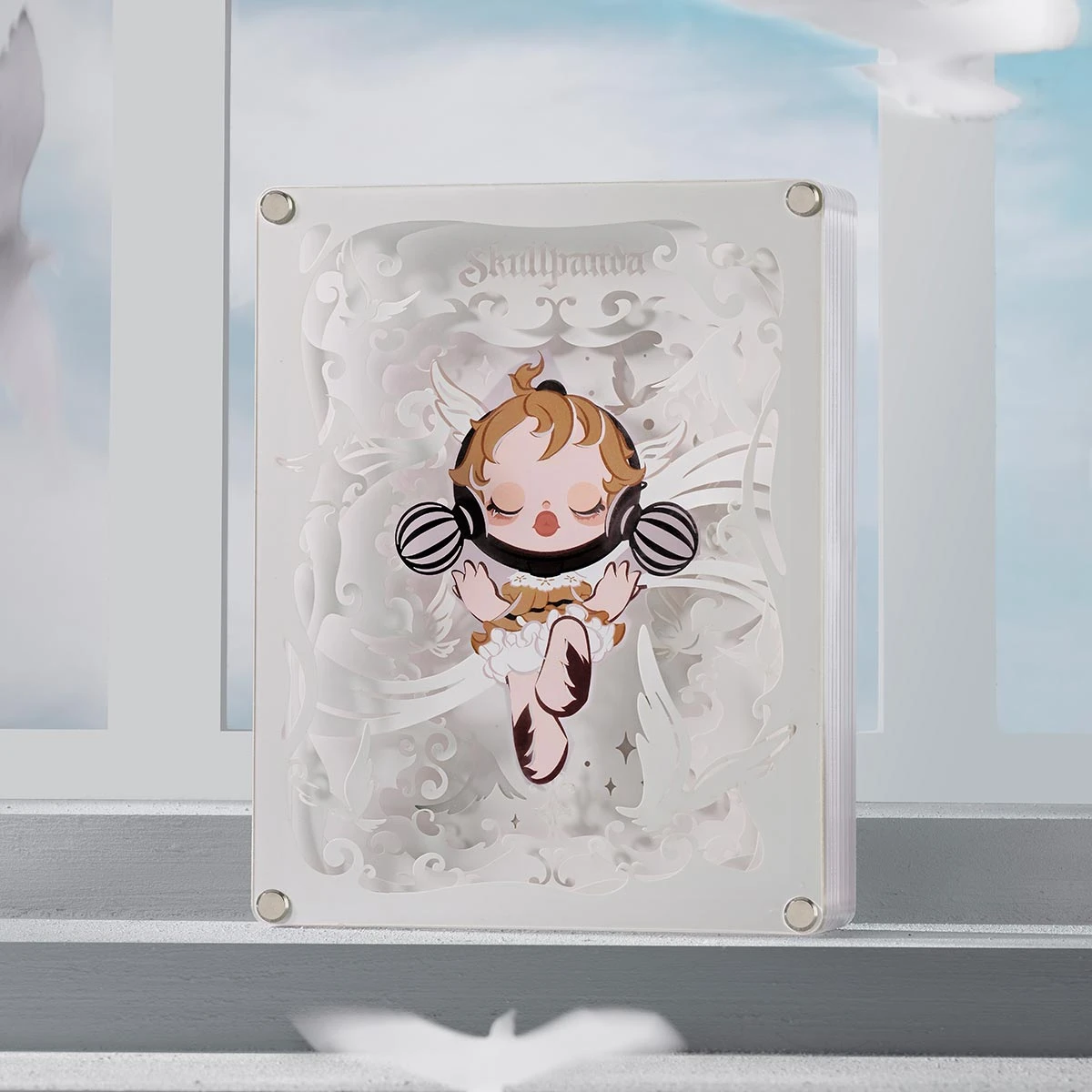 SKULLPANDA Image Of Reality Series-Papercraft Lamp (Plain Ver.) - Image 3