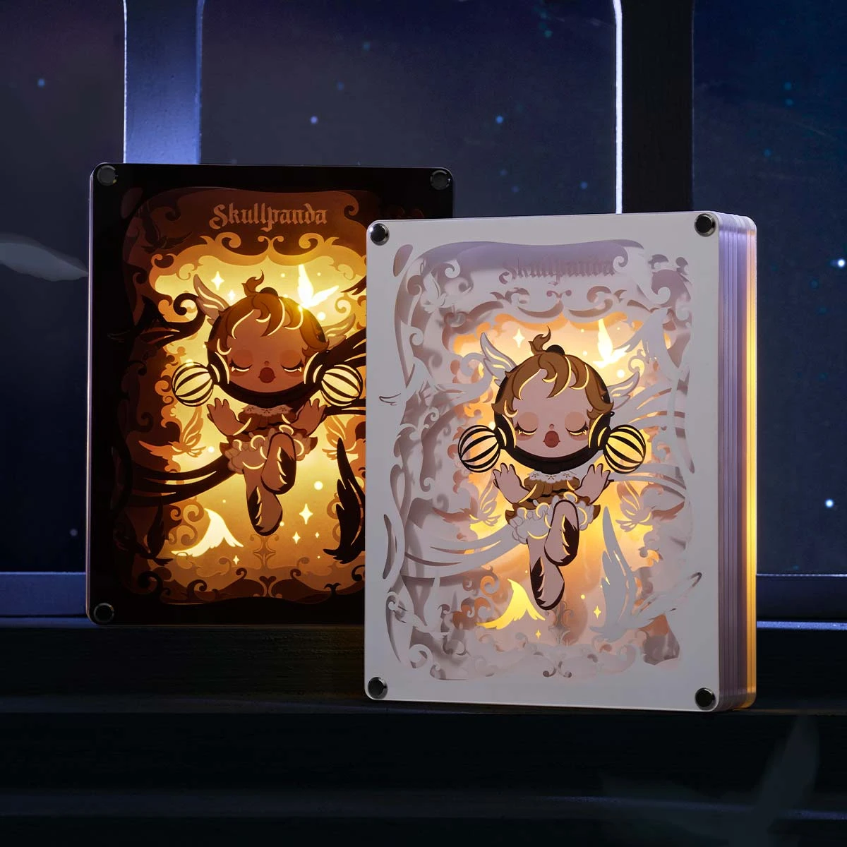 SKULLPANDA Image Of Reality Series-Papercraft Lamp (Plain Ver.) - Image 4