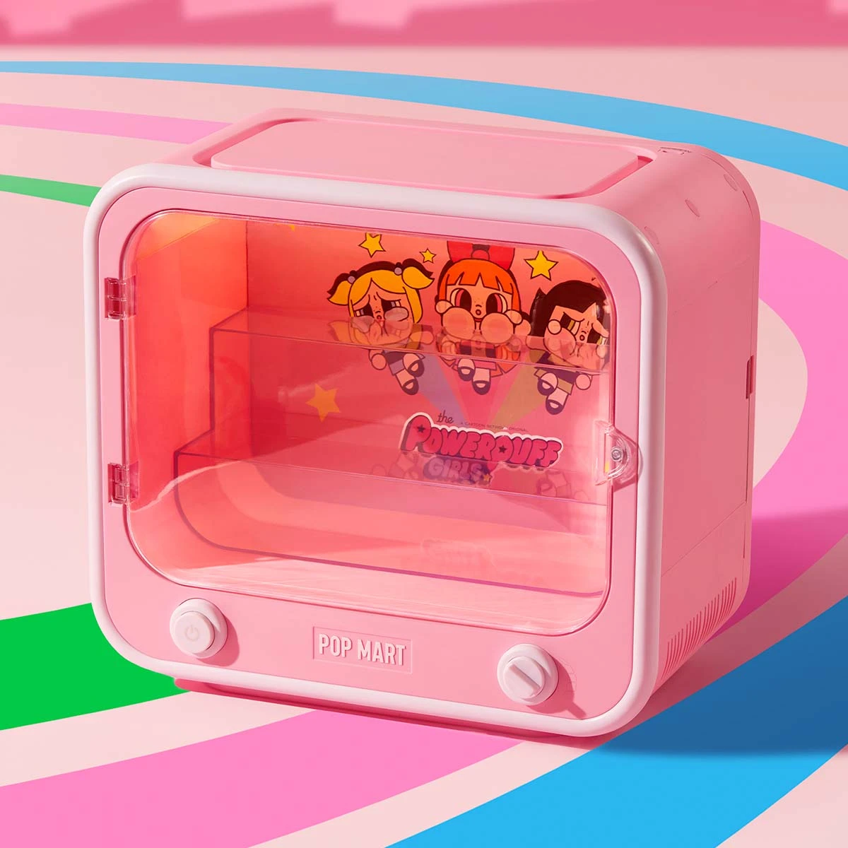 CRYBABY × Powerpuff Girls Series-TV Set Luminous Display Container - Image 3