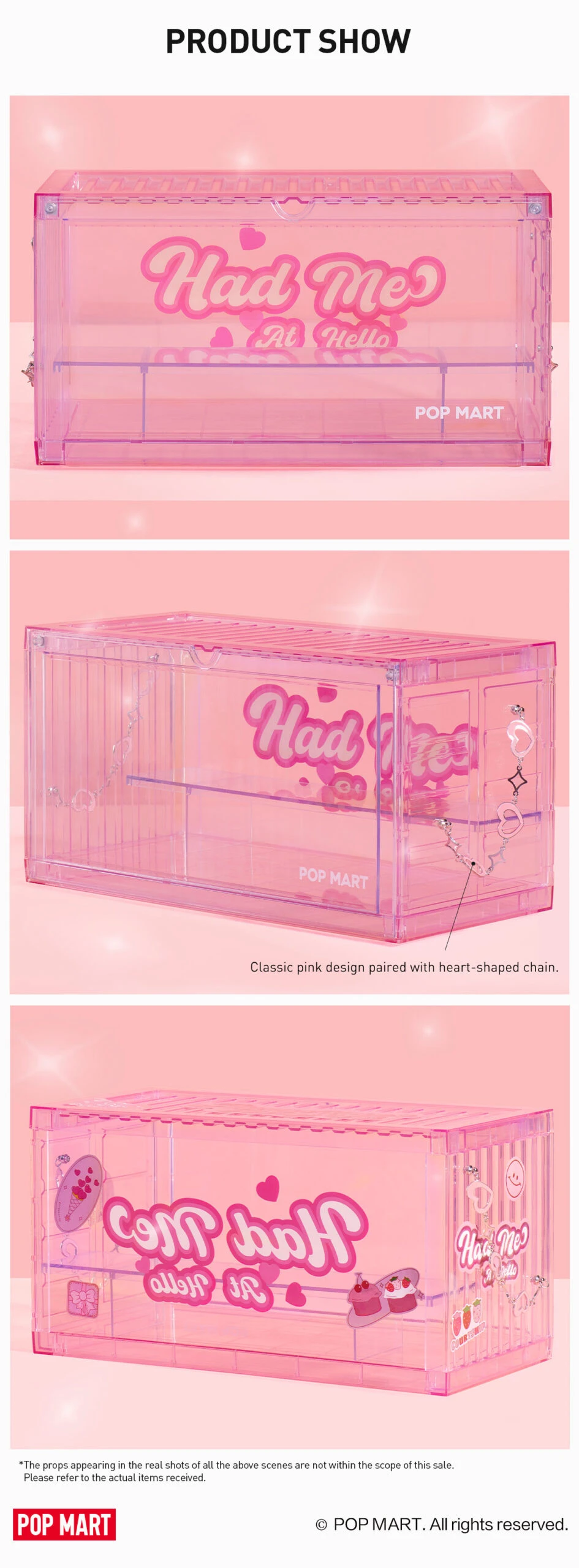 POP MART Assembled Display Container (Crush On You) - Image 6