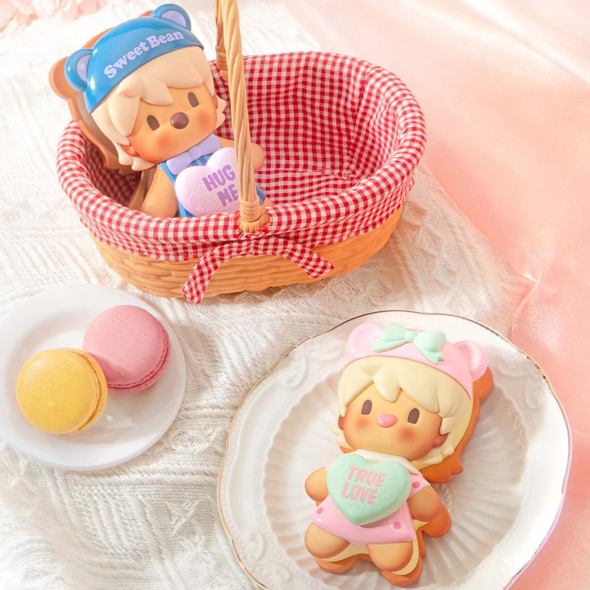 Sweet Bean Cookie Basket Figurine - Image 7