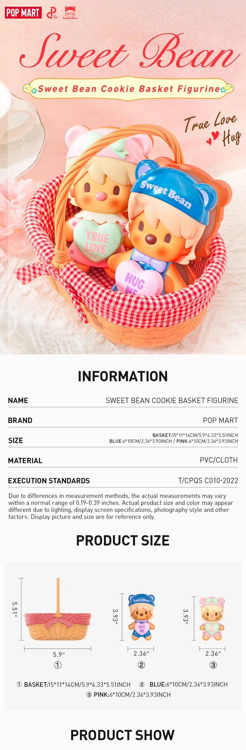 Sweet Bean Cookie Basket Figurine - Image 8