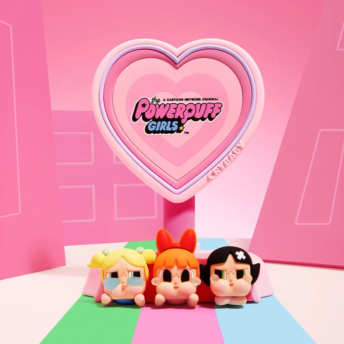 CRYBABY × Powerpuff Girls Series-Mobile Phone Bracket - Image 4