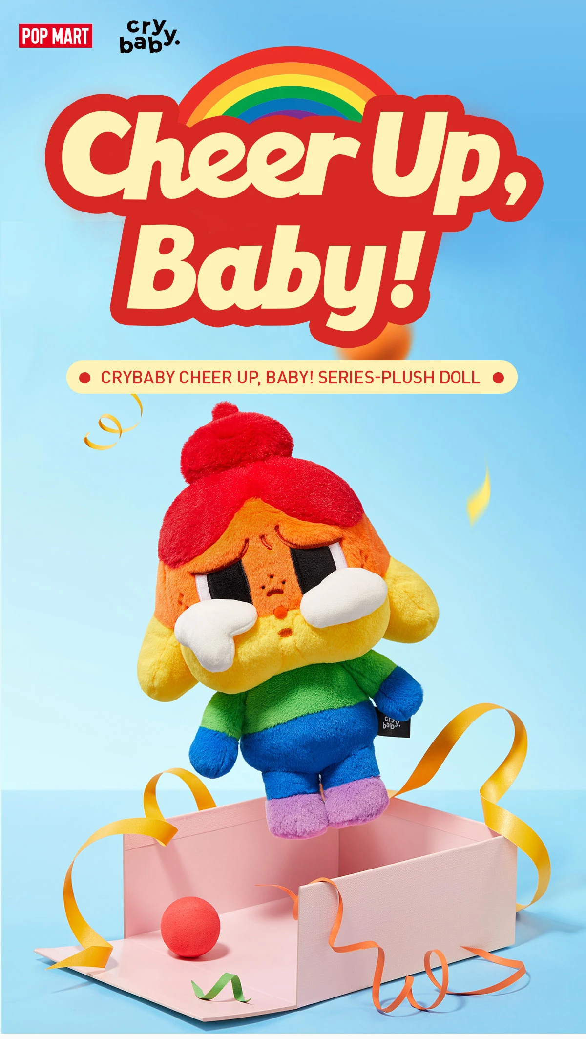CRYBABY CHEER UP, BABY! SERIES-Plush Doll - Image 5
