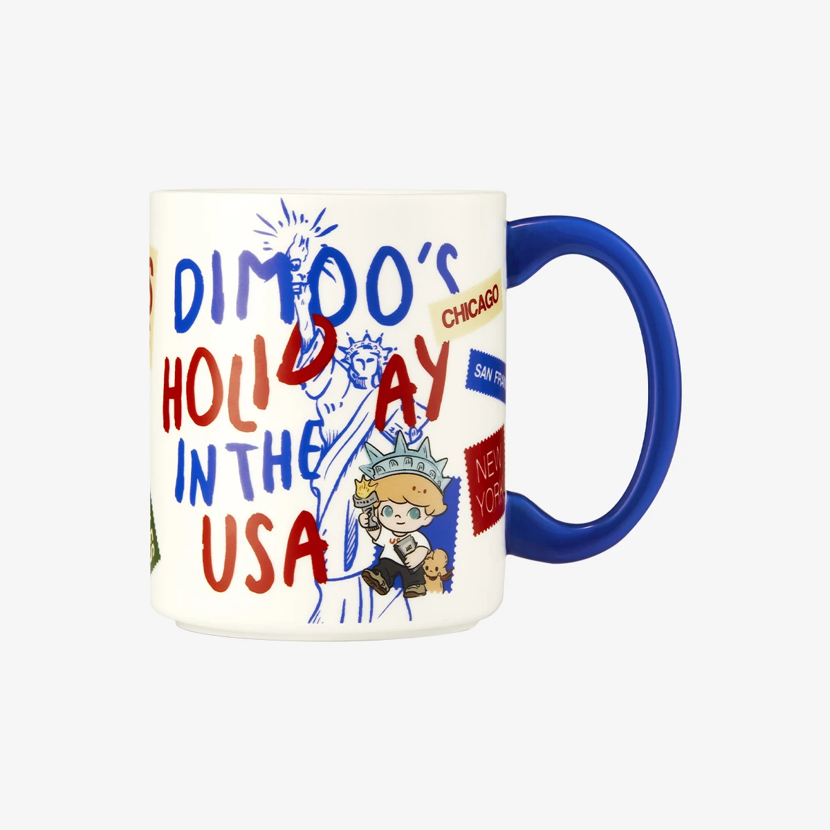 DIMOO'S HOLIDAY IN THE USA SERIES-Mug