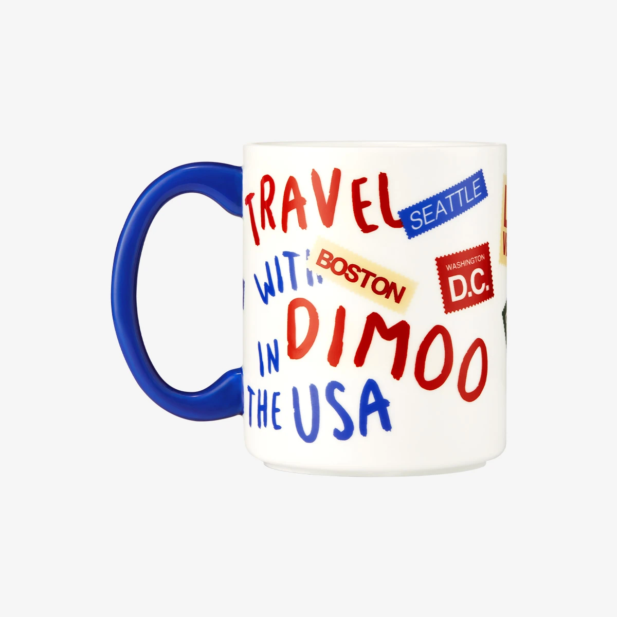 DIMOO'S HOLIDAY IN THE USA SERIES-Mug - Image 2