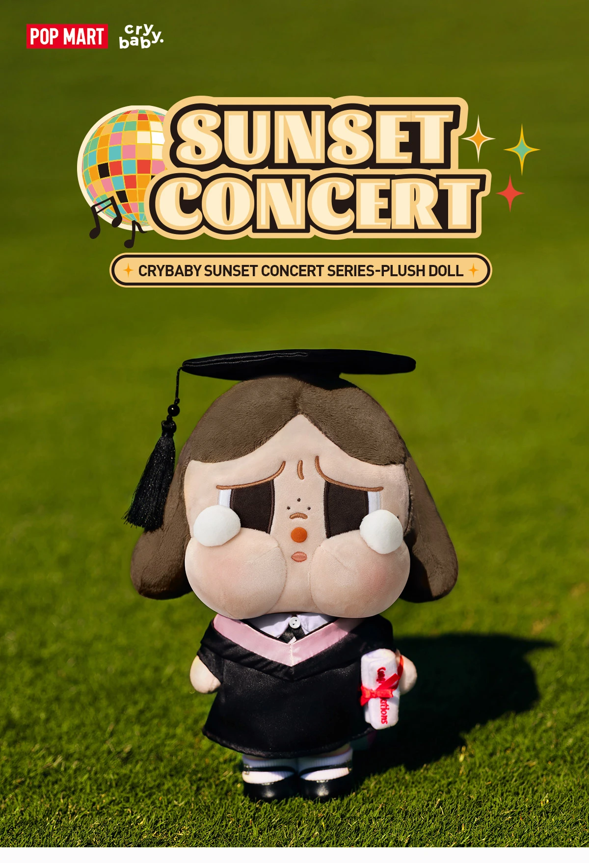 CRYBABY Sunset Concert Series-Plush Doll - Image 7