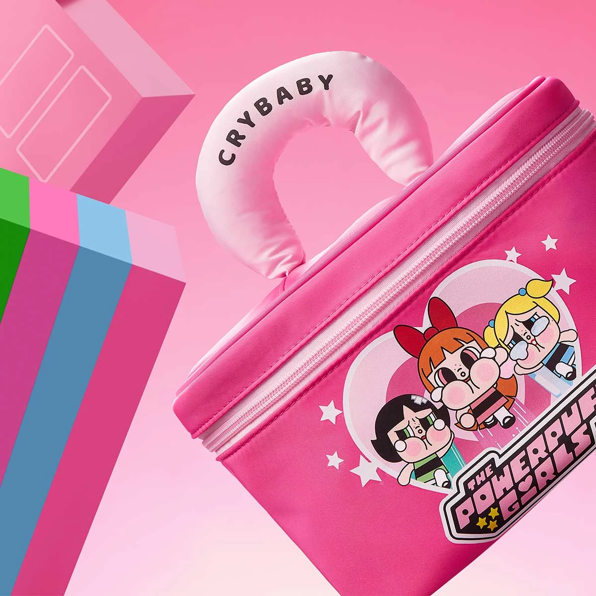 CRYBABY × Powerpuff Girls Series-Cosmetic Bag - Image 3