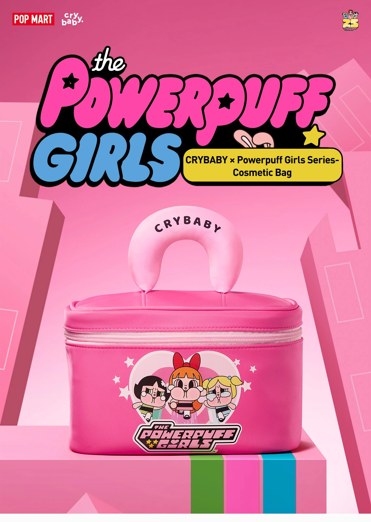 CRYBABY × Powerpuff Girls Series-Cosmetic Bag - Image 7