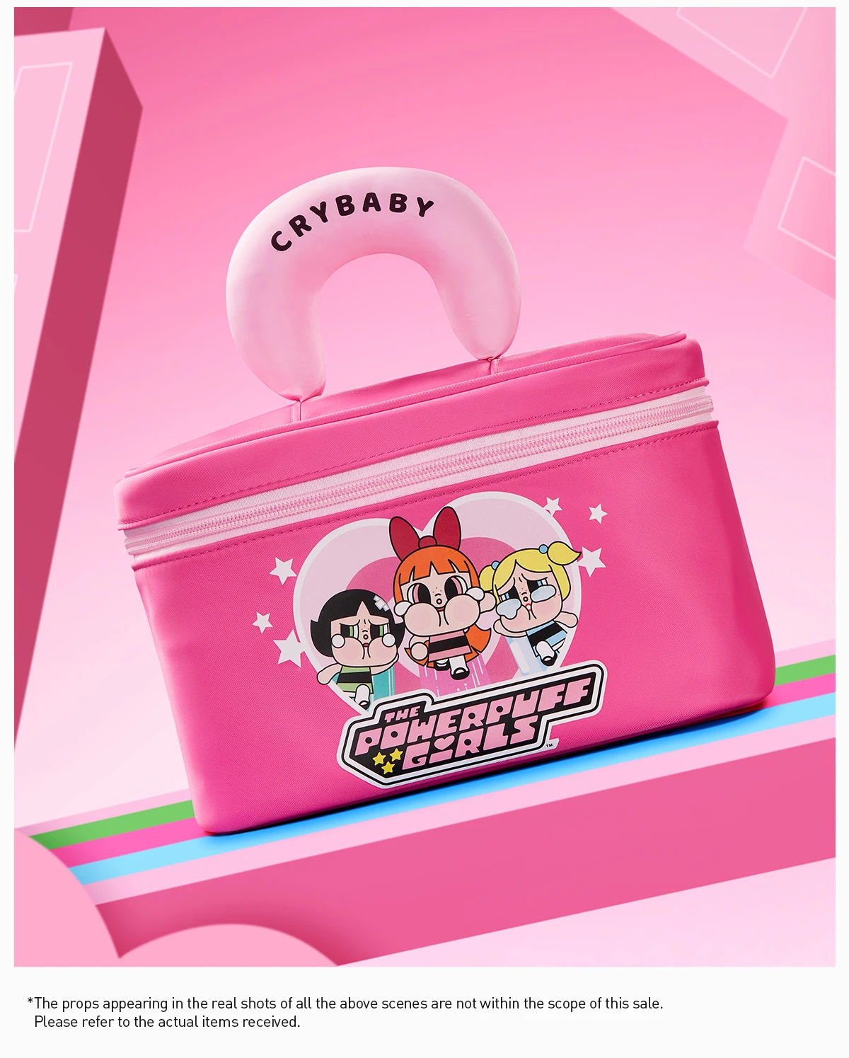 CRYBABY × Powerpuff Girls Series-Cosmetic Bag - Image 12
