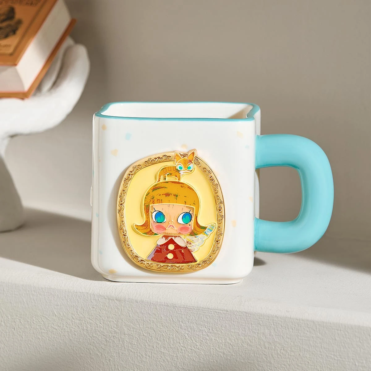 MOLLY Anniversary Statues Classical Retro 2 Series-Picture Frame Cup - Image 4