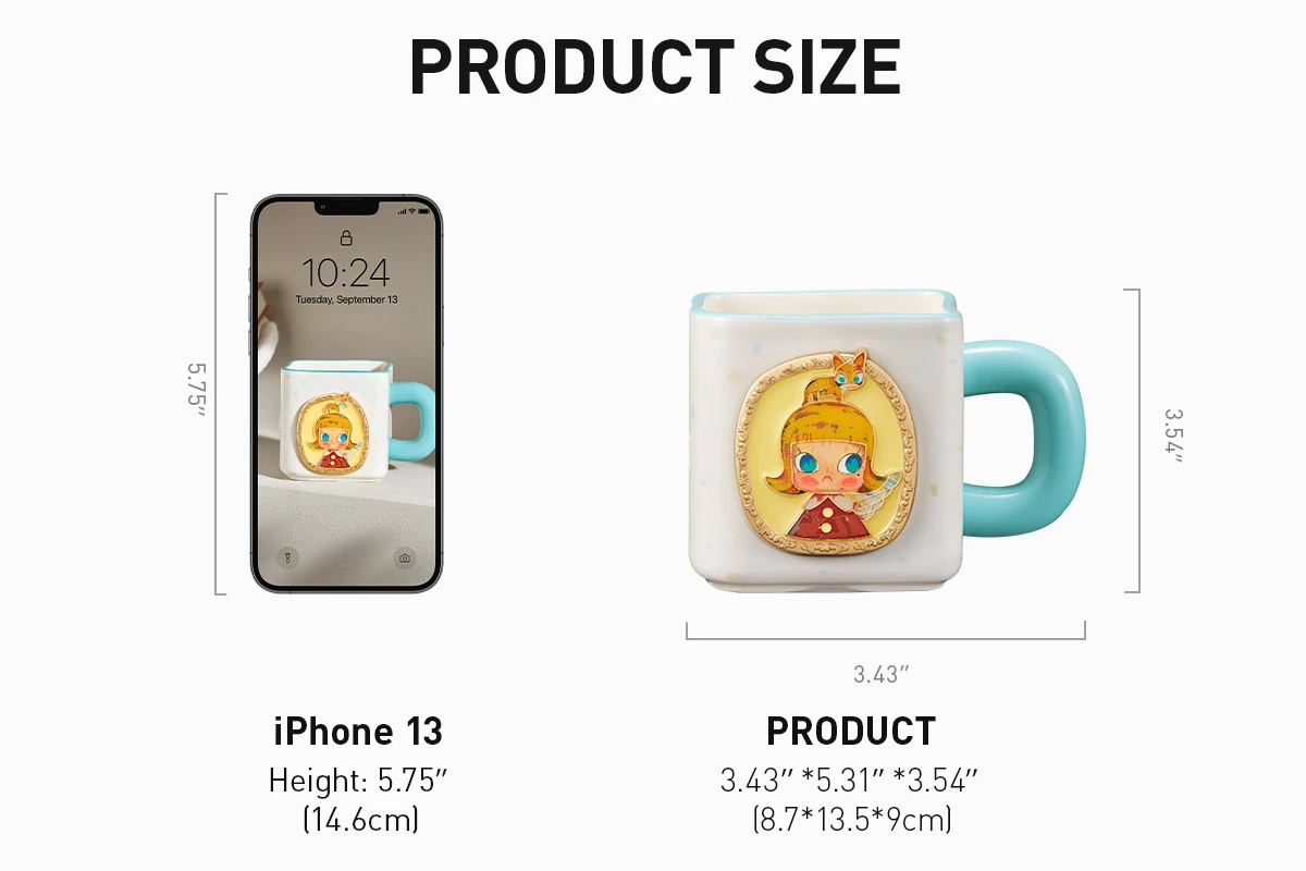 MOLLY Anniversary Statues Classical Retro 2 Series-Picture Frame Cup - Image 8