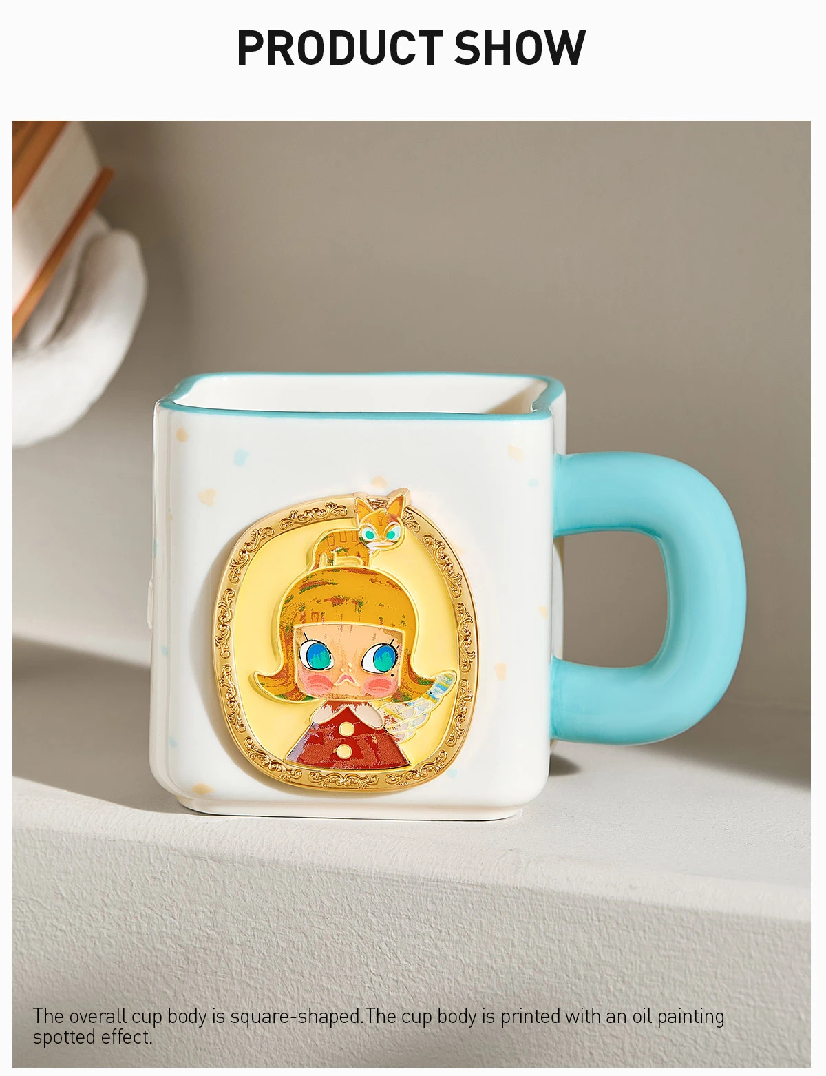 MOLLY Anniversary Statues Classical Retro 2 Series-Picture Frame Cup - Image 9