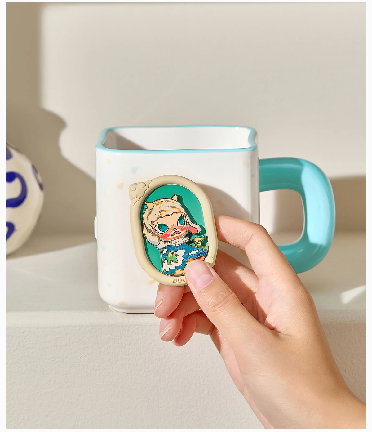 MOLLY Anniversary Statues Classical Retro 2 Series-Picture Frame Cup - Image 12