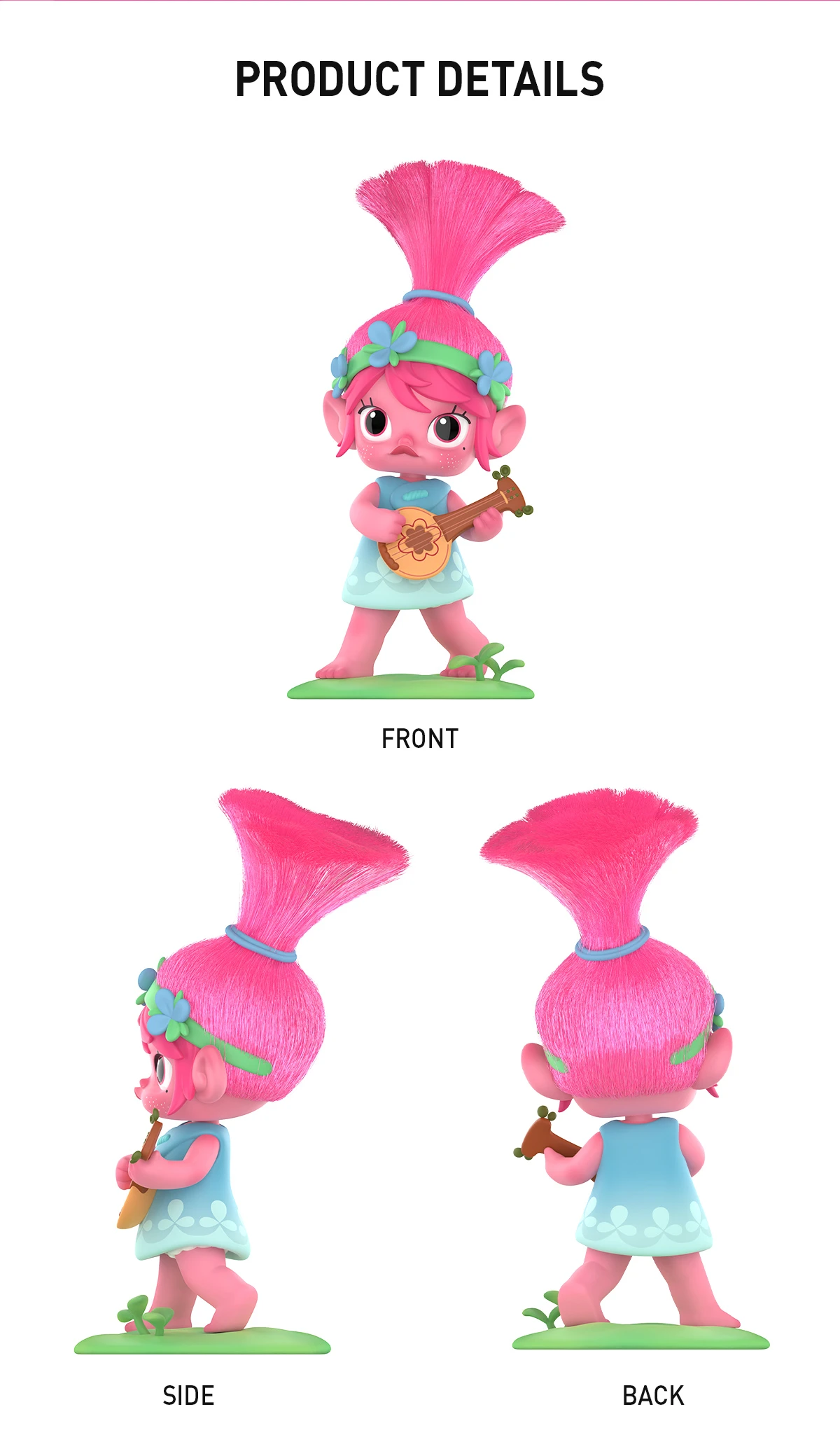 Molly Trolls Poppy Figurine - Image 7
