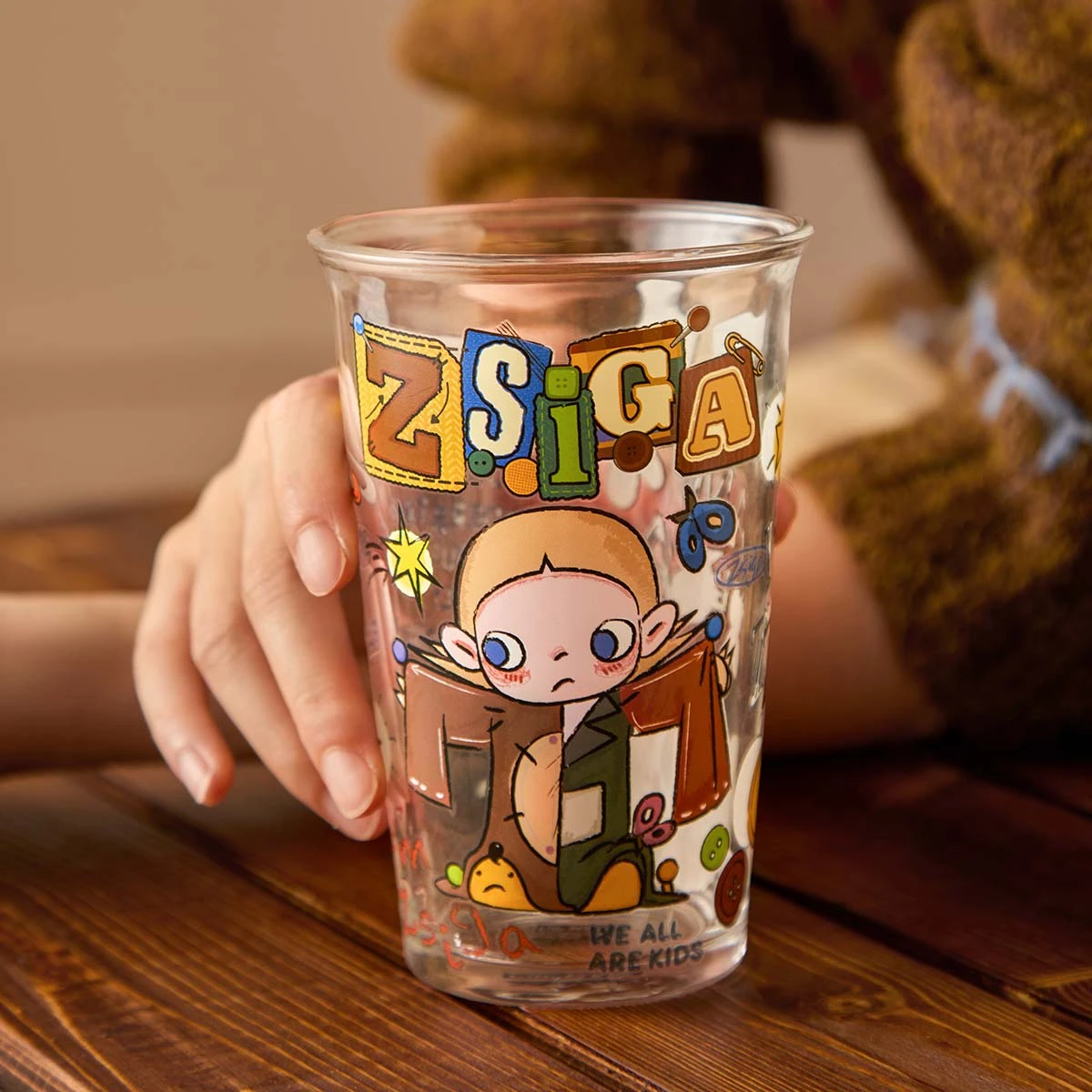 Zsiga We All Are Kids Series-Glass (Cold Water Cup) - Image 4
