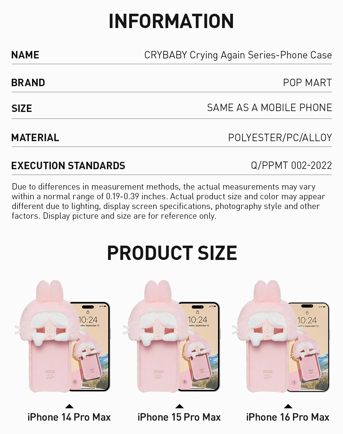 CRYBABY Crying Again Series-Phone Case - Image 6