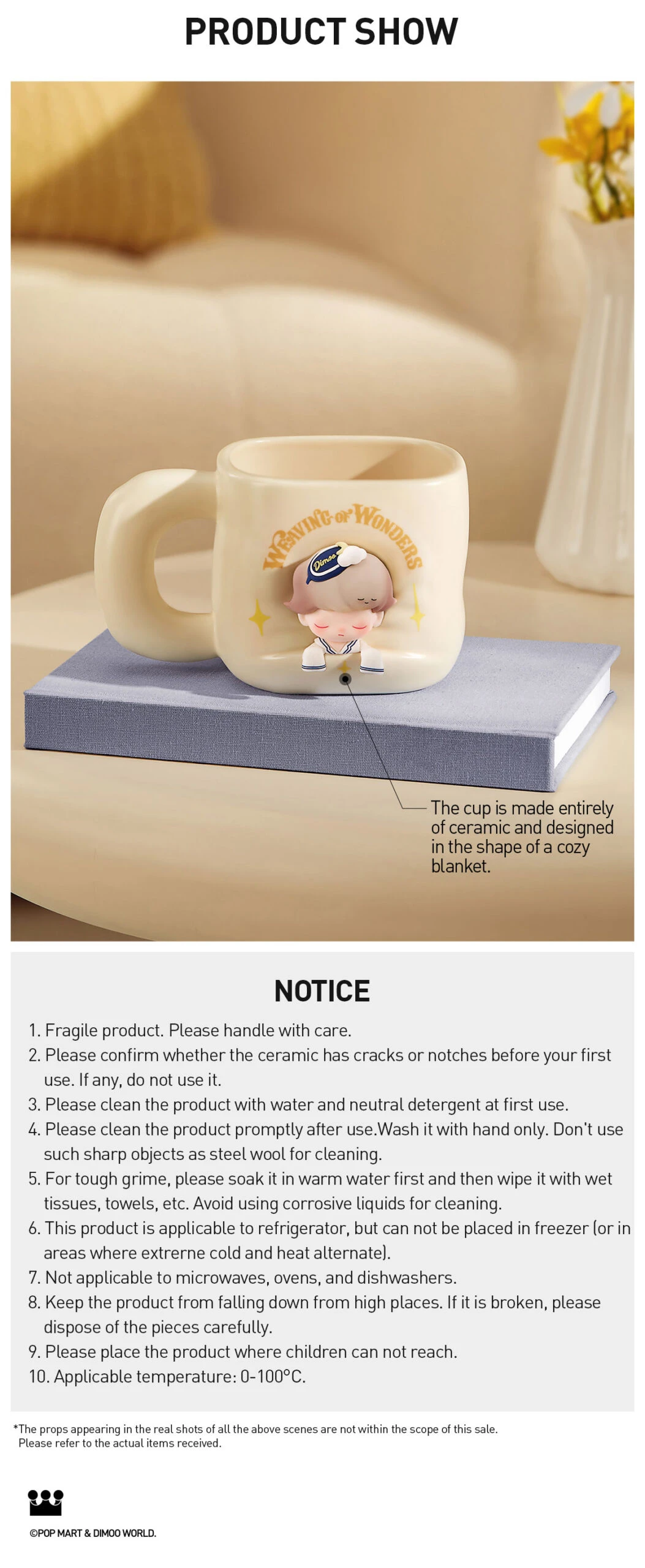 DIMOO Weaving Wonders Series-Ceramic Cup - Image 5