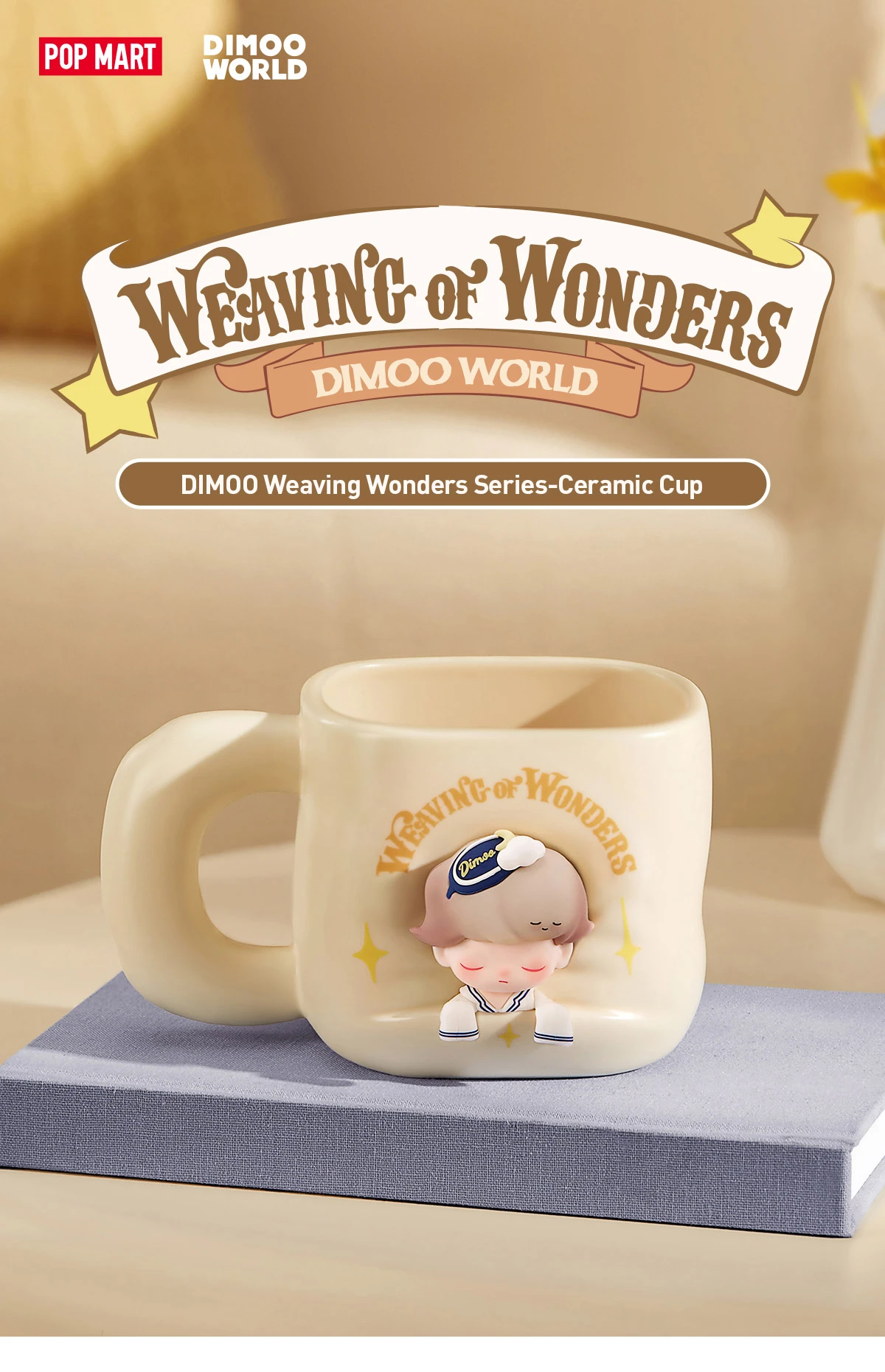 DIMOO Weaving Wonders Series-Ceramic Cup - Image 3