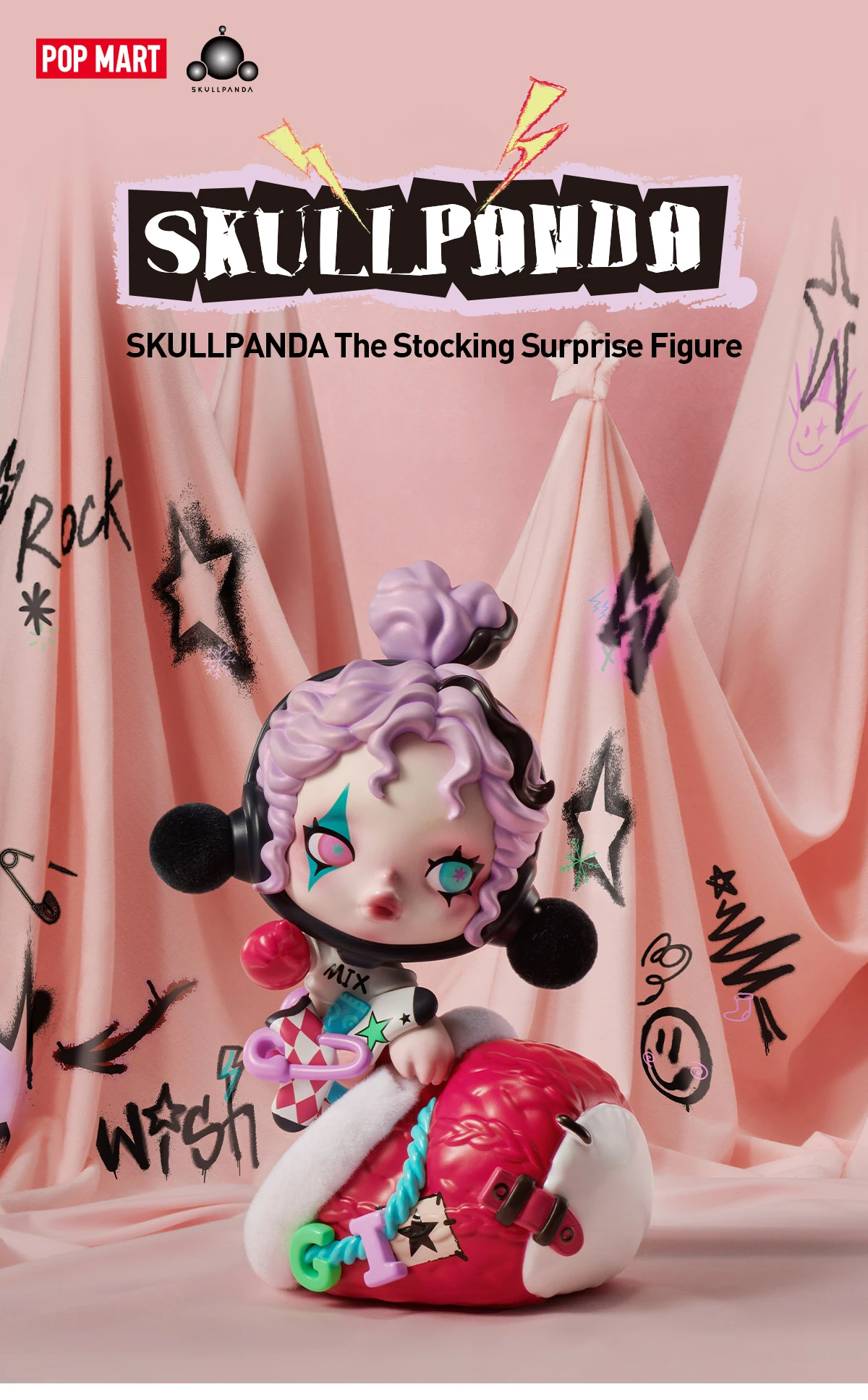 SKULLPANDA The Stocking Surprise Figure - Image 9