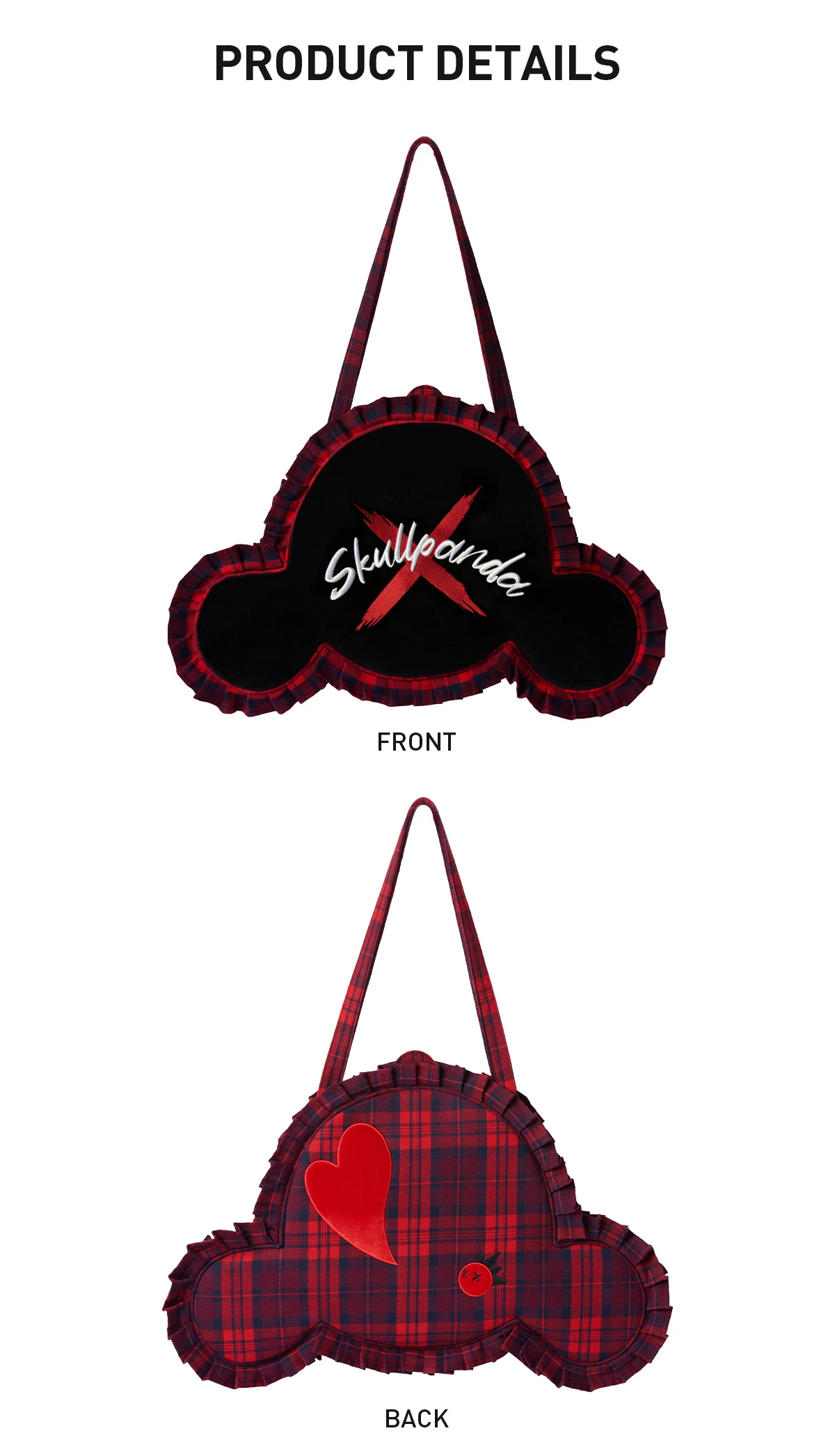 SKULLPANDA Tell Me What You Want Series Shoulder Bag - Image 7