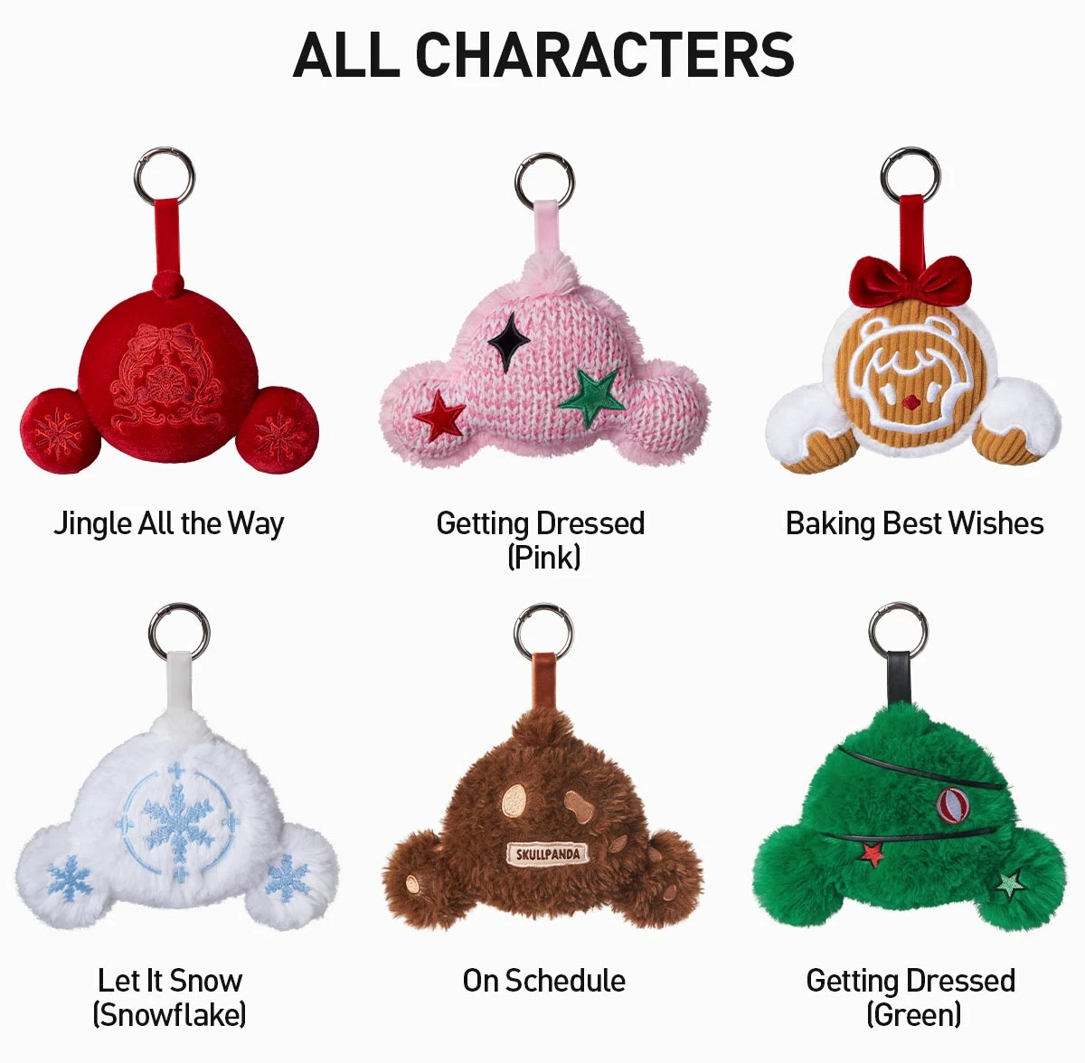 SKULLPANDA Tell Me What You Want Series Plush Pendant - Image 12