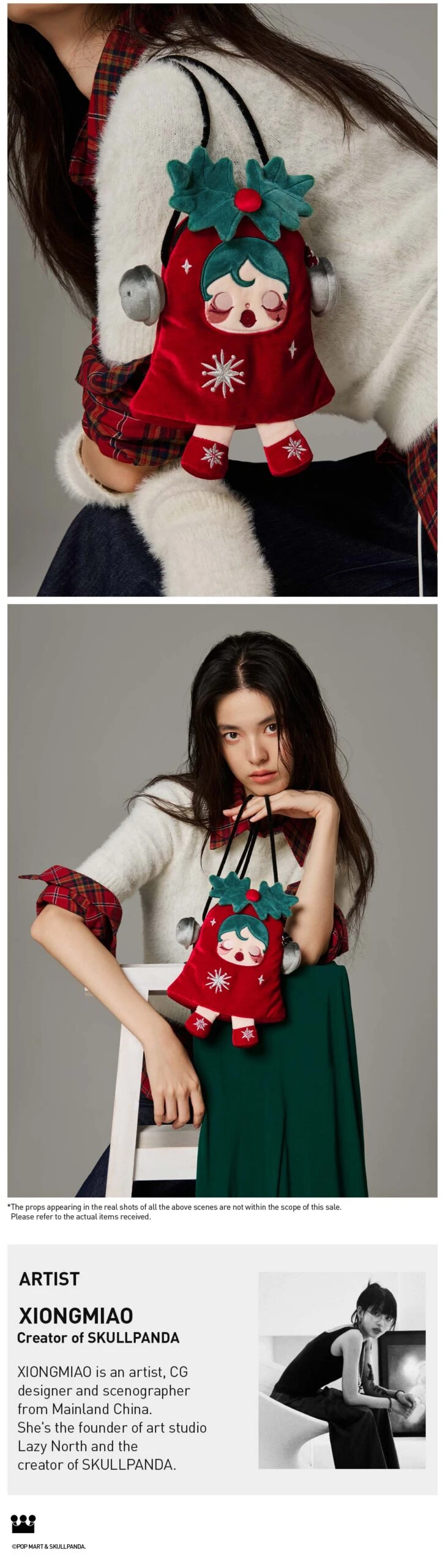 SKULLPANDA Tell Me What You Want Series Crossbody Bag - Image 16