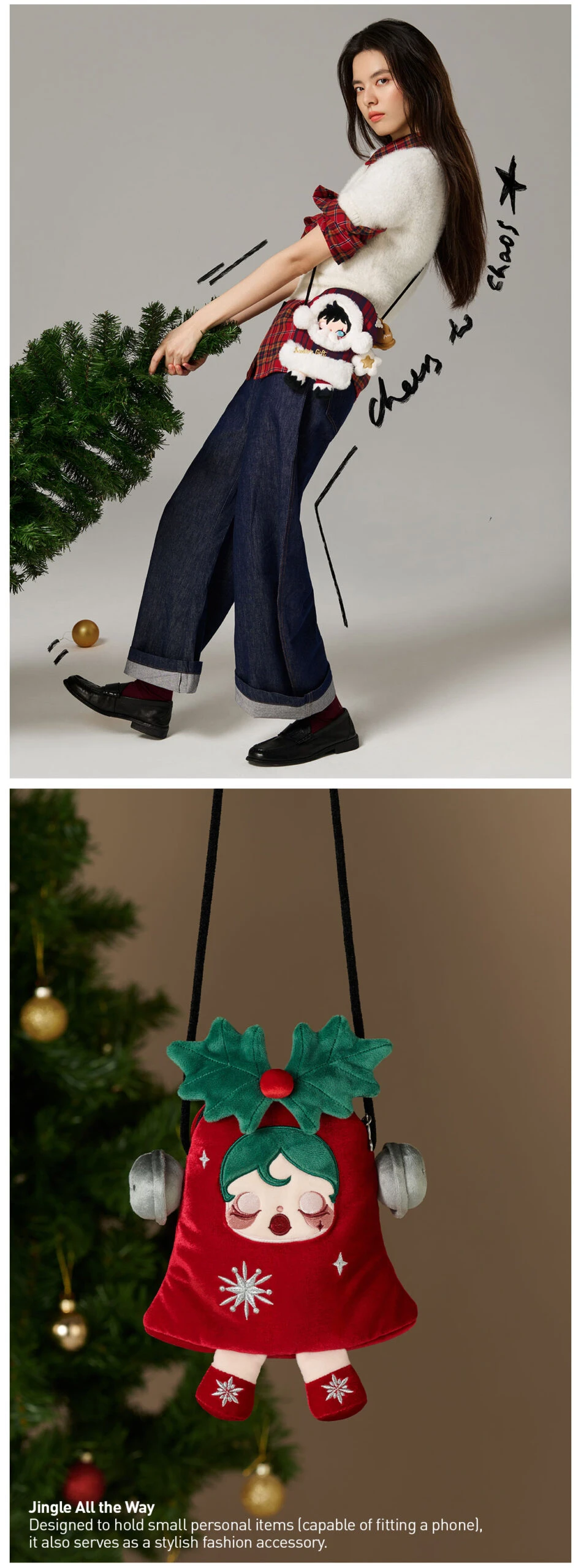 SKULLPANDA Tell Me What You Want Series Crossbody Bag - Image 15