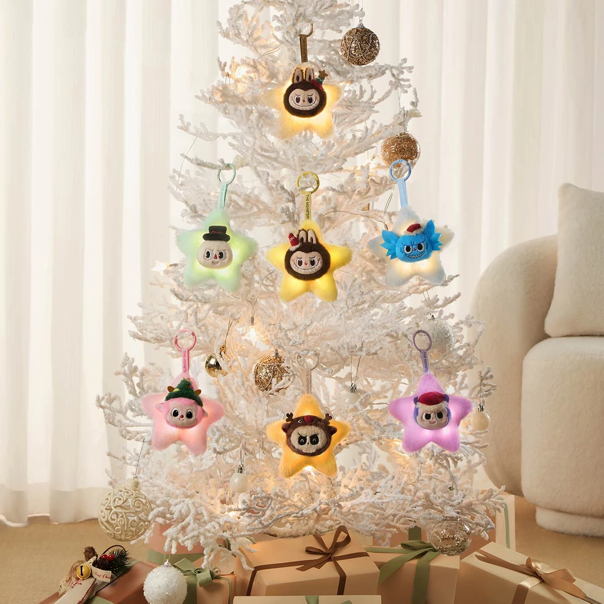 THE MONSTERS Classic Series-Sparkly Plush Pendant Blind Box - Image 7