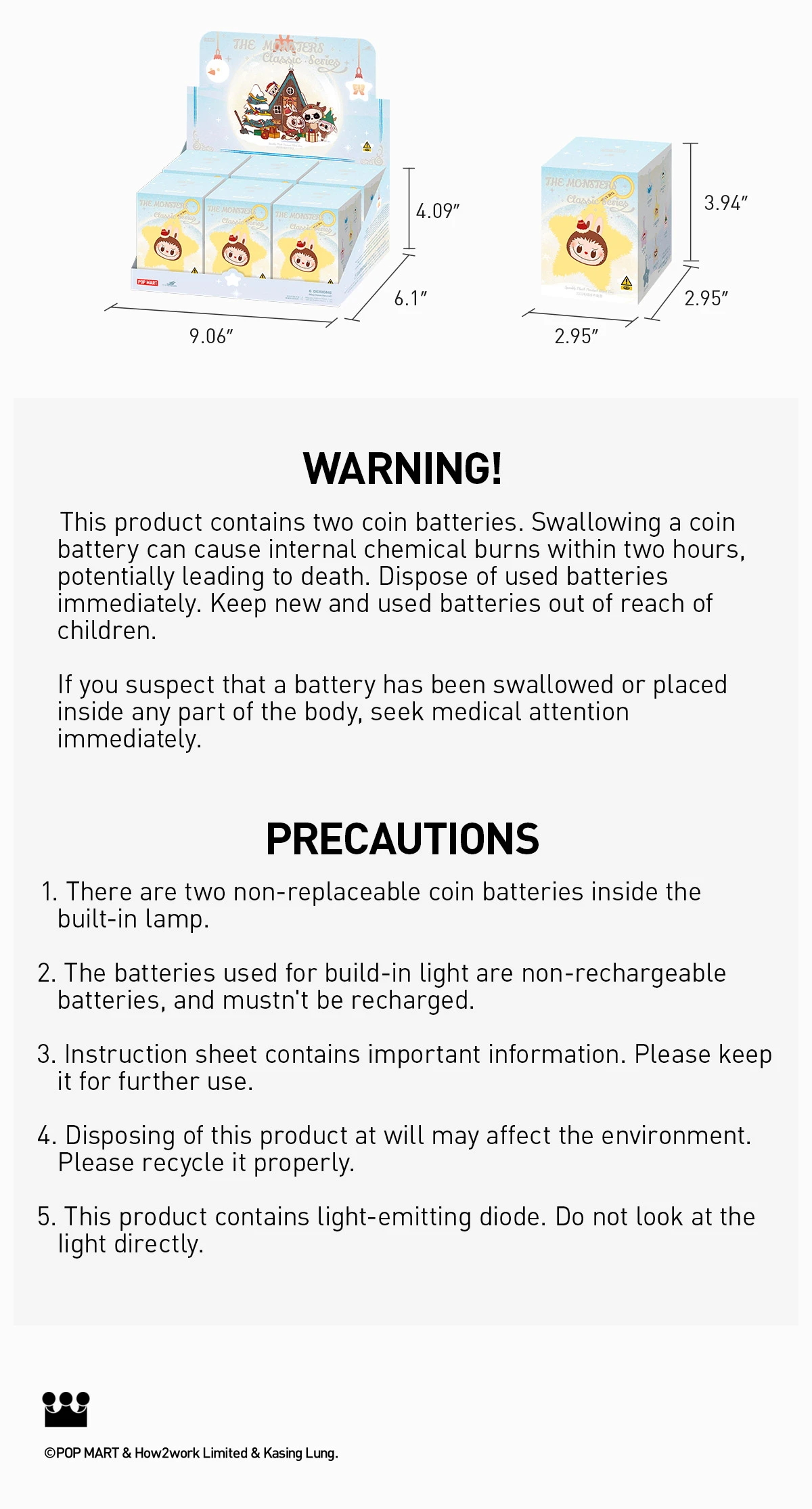 THE MONSTERS Classic Series-Sparkly Plush Pendant Blind Box - Image 17