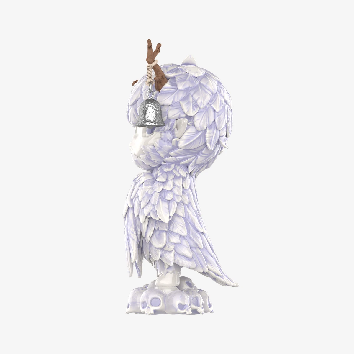 Hirono Ceramic Feather Figurine - Image 3