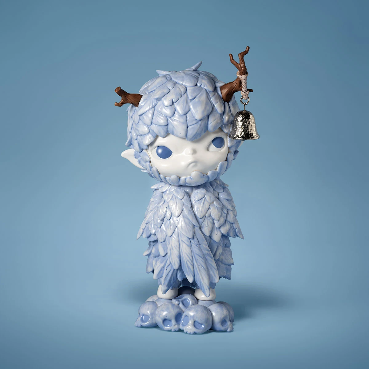 Hirono Ceramic Feather Figurine - Image 6