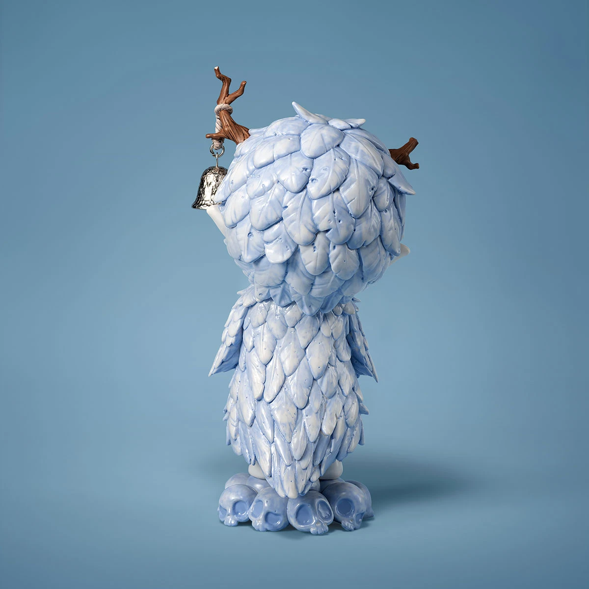 Hirono Ceramic Feather Figurine - Image 8