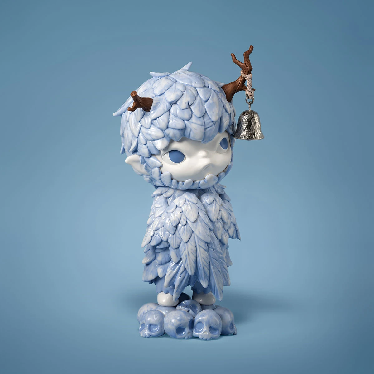 Hirono Ceramic Feather Figurine - Image 7