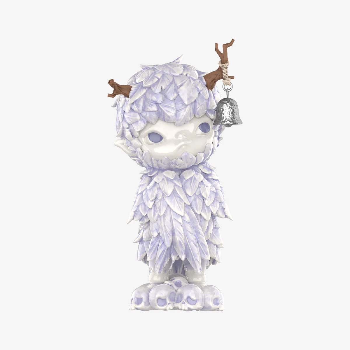 Hirono Ceramic Feather Figurine