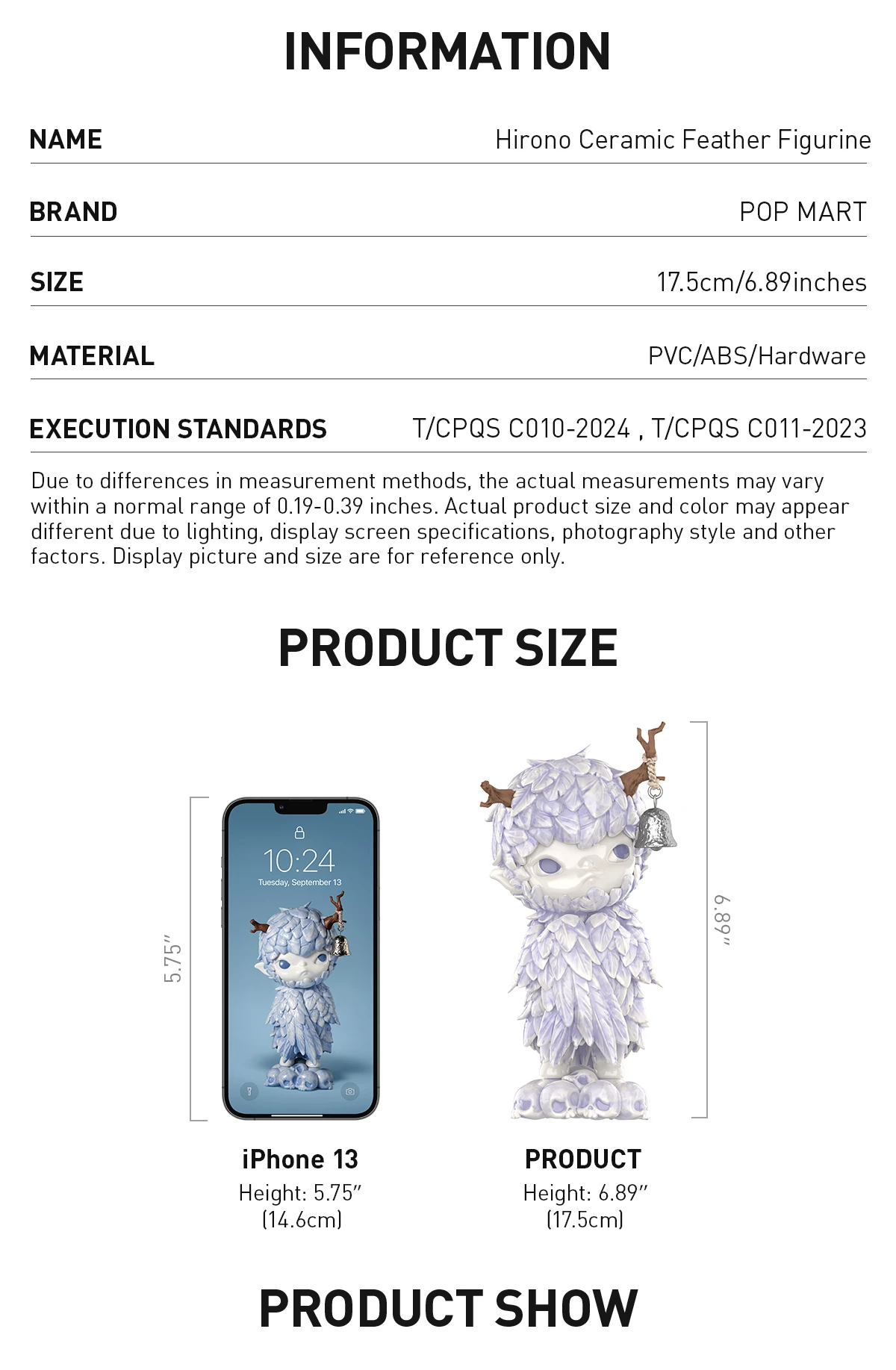 Hirono Ceramic Feather Figurine - Image 11