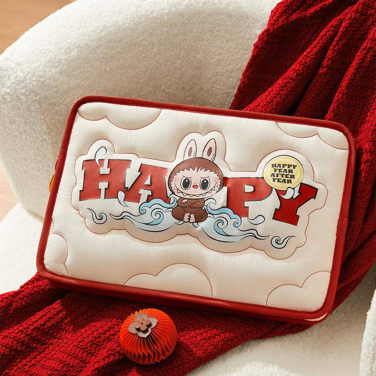 Wealthy Snake's New Year Celebration Series-LABUBU Laptop Bag - Image 3