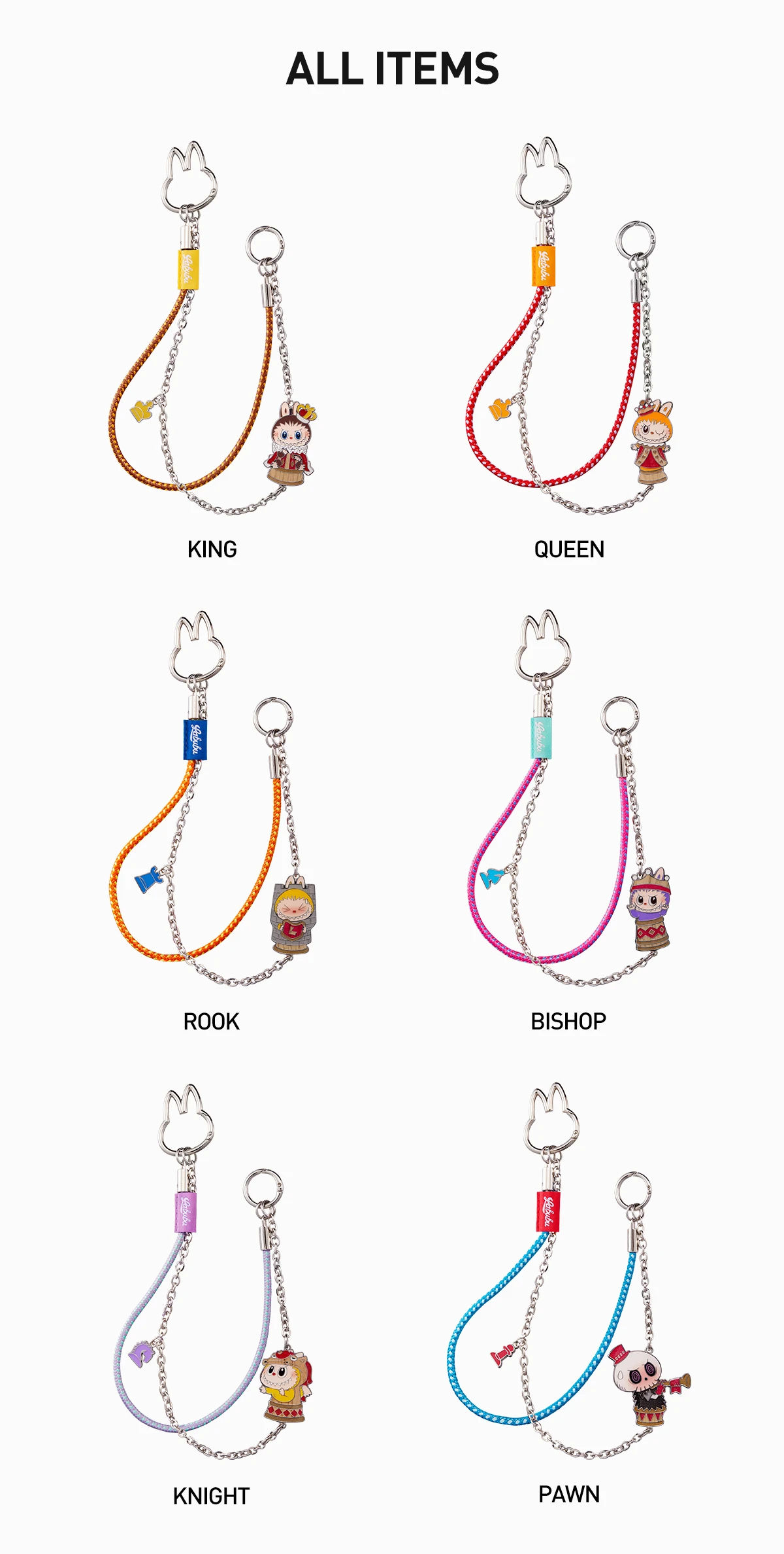 THE MONSTERS Let's Checkmate Series-Pendant Blind Box - Image 12