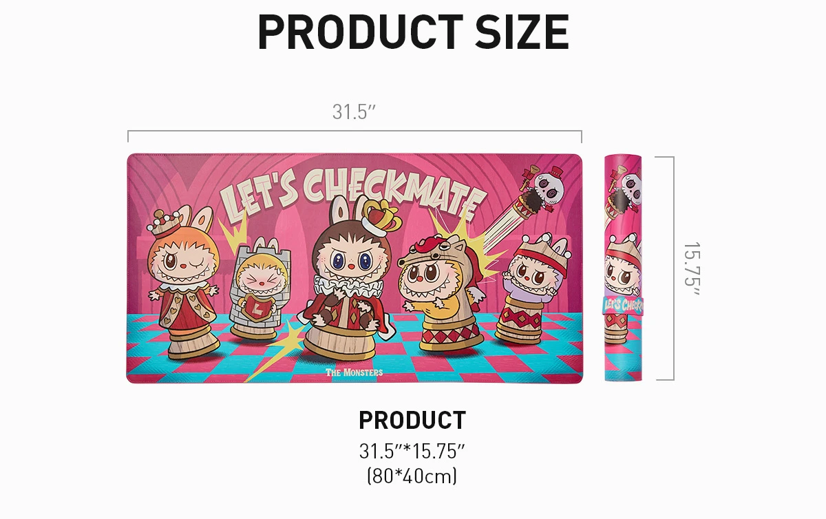 THE MONSTERS Let's Checkmate Series-Computer Desk Mat - Image 9