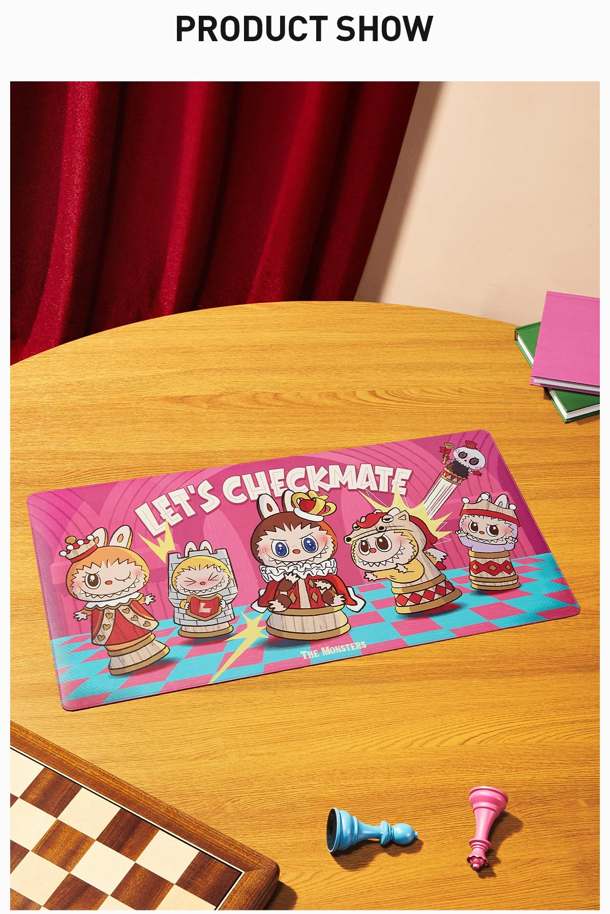 THE MONSTERS Let's Checkmate Series-Computer Desk Mat - Image 10