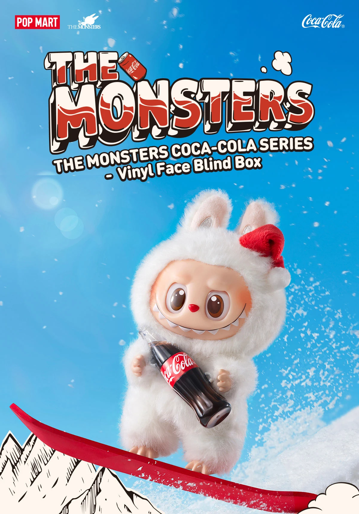 THE MONSTERS COCA-COLA SERIES-Vinyl Face Blind Box - Image 7