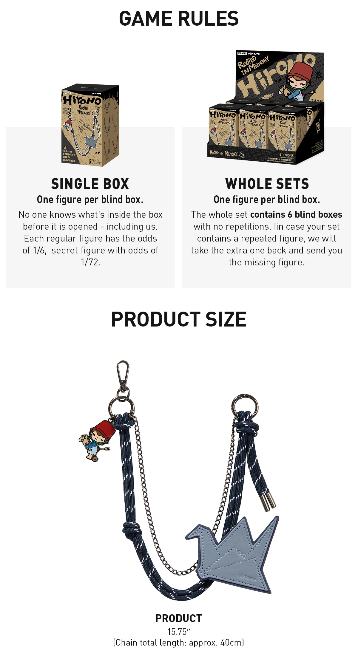 Hirono Echo Series - Pendant Chain Blind Box - Image 14