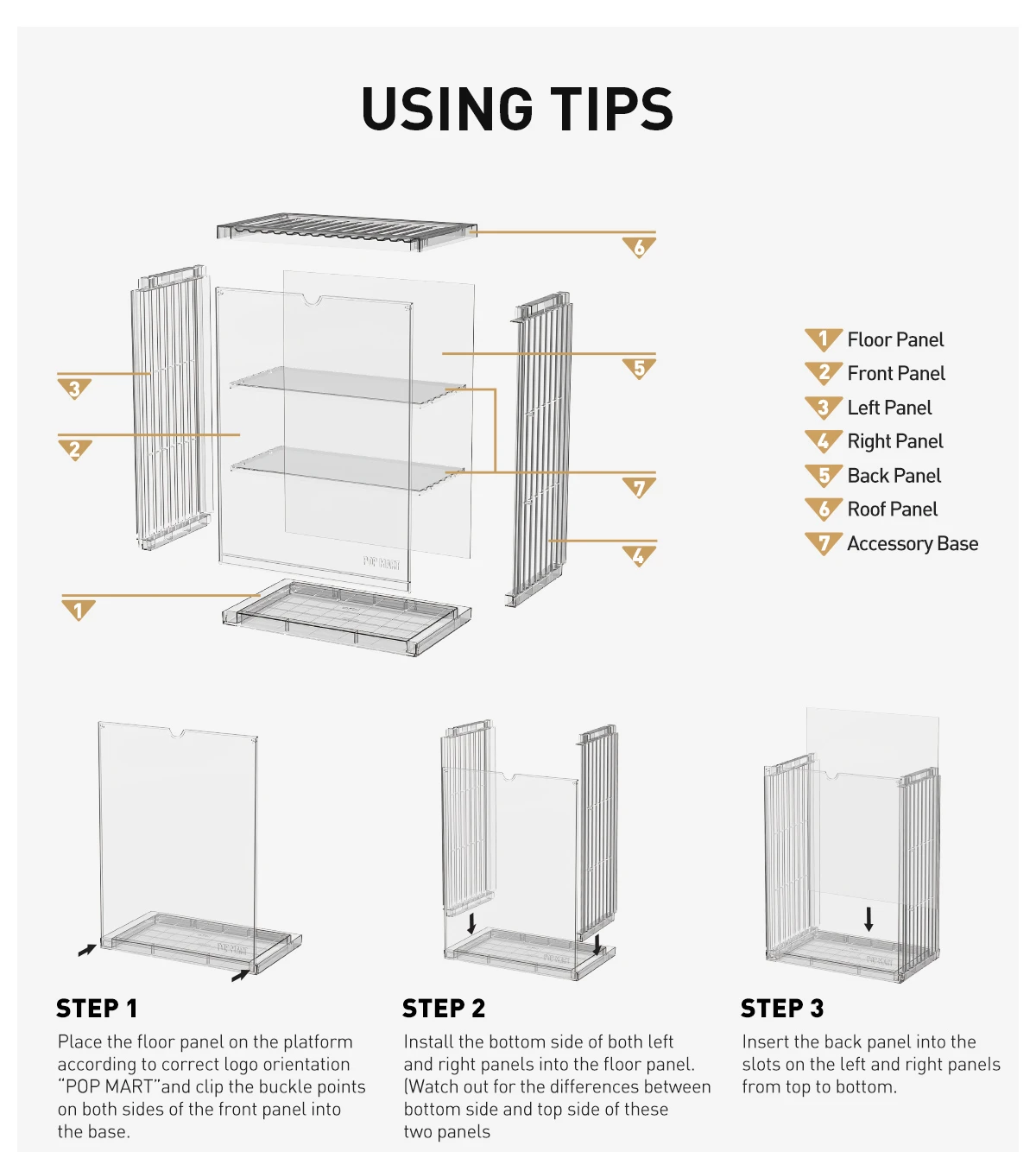 POP MART 400% Assemblable Lighted Display Container - Image 9