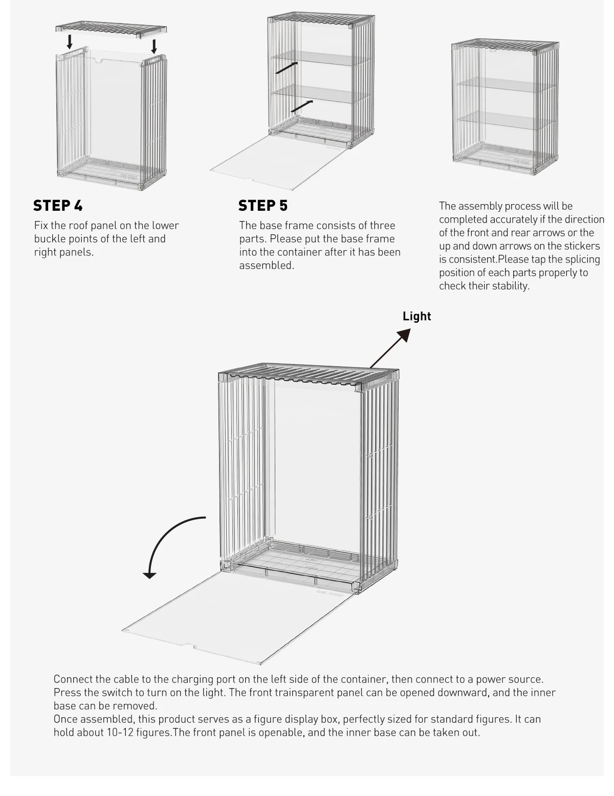 POP MART 400% Assemblable Lighted Display Container - Image 10