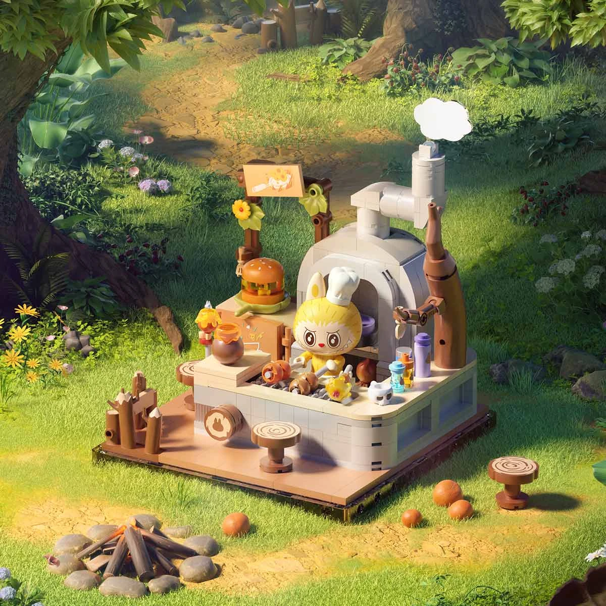 THE MONSTERS Forest Secret Base Series Blocks Part 2 - Image 6