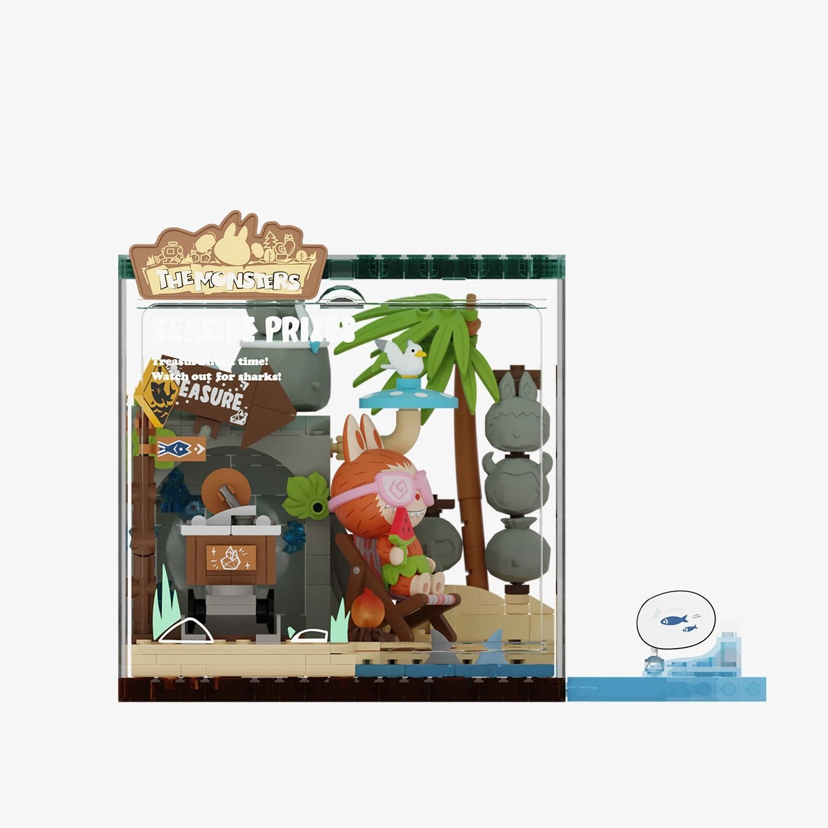 THE MONSTERS Forest Secret Base Series Blocks Part 2 - Image 7