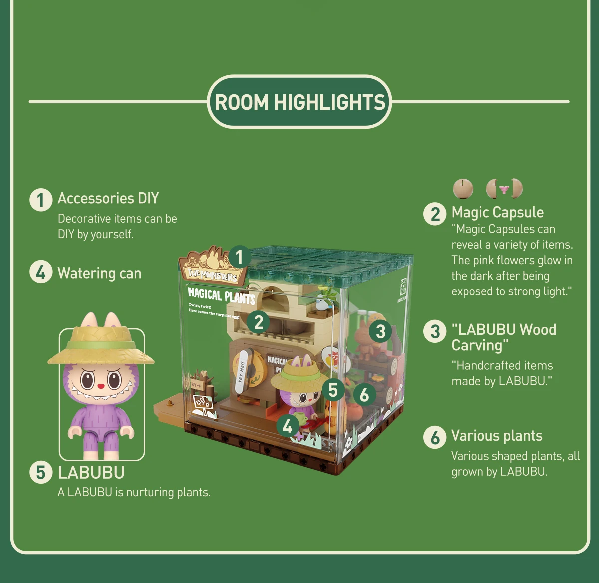 THE MONSTERS Forest Secret Base Series Blocks Part 2 - Image 15